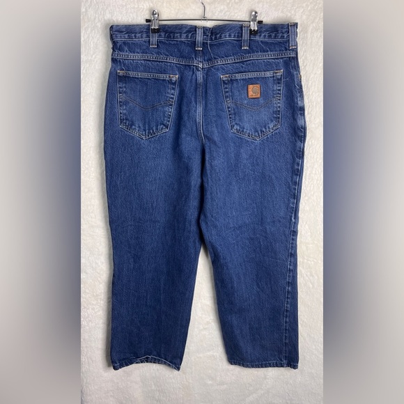 Carhartt Relaxed Fit Denim Jeans - Dark Blue - Picture 3 of 5